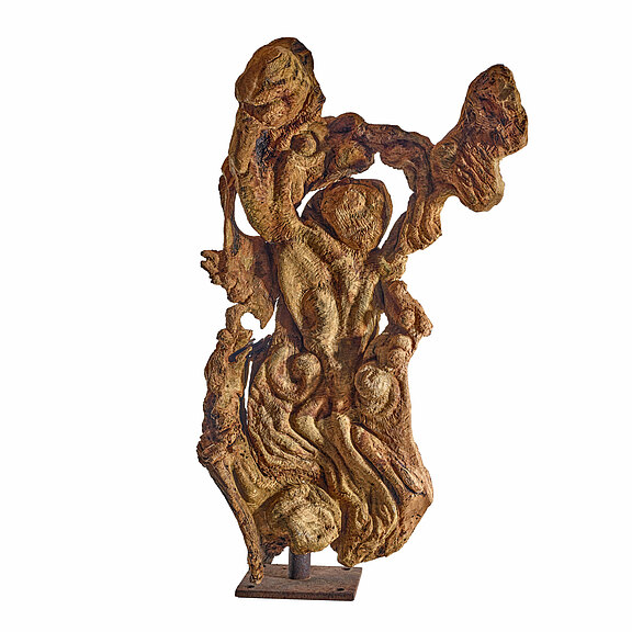 Evolution - Jahr: 2002 - Abmessungen: 94 50 26 - Material: Eichenwurzel Evolution - Jahr: 2002 - Abmessungen: 94 50 26 - Material: Eichenwurzel